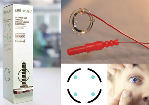 Comfortable Electrodes for the Eyes