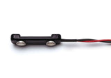 DDB-30BSAF Reusable Bar Electrode. Flat 10mm Discs, Black bar, 30mm center to center spacing
